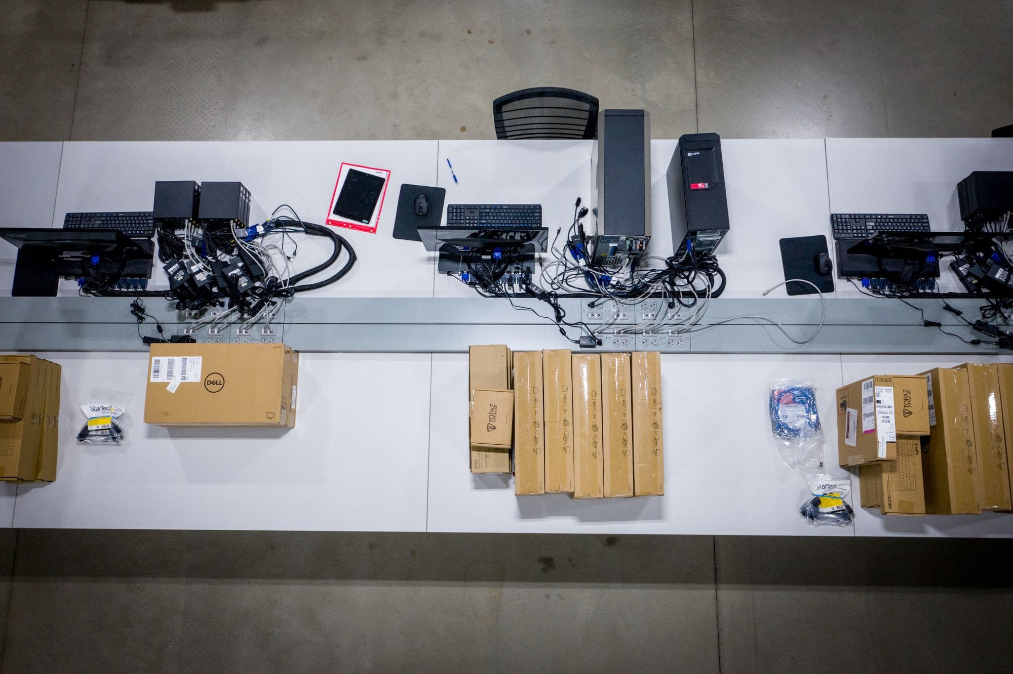 technology staging and configuration deployment